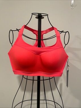 Victoria's Secret Coral/Pink Racerback Sports Bra